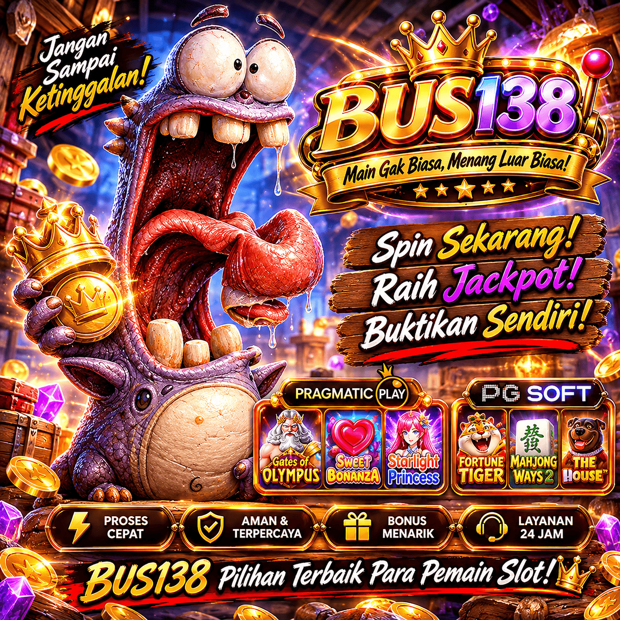 BUS138 Slot Online Gacor Terbaru
